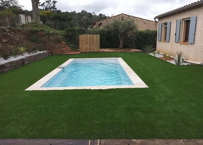 Villa La Croix Valmer Vue Panoramique Avec Piscine